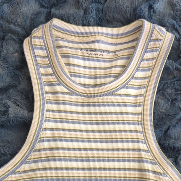 Abercrombie & Fitch Striped Sleeveless Top - Picture 3 of 5